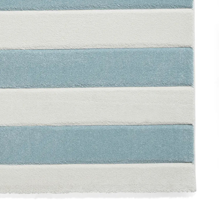 Catherine Lansfield Cove Stripe Modern Linear Rug Blue Rug — RugsDirect ...
