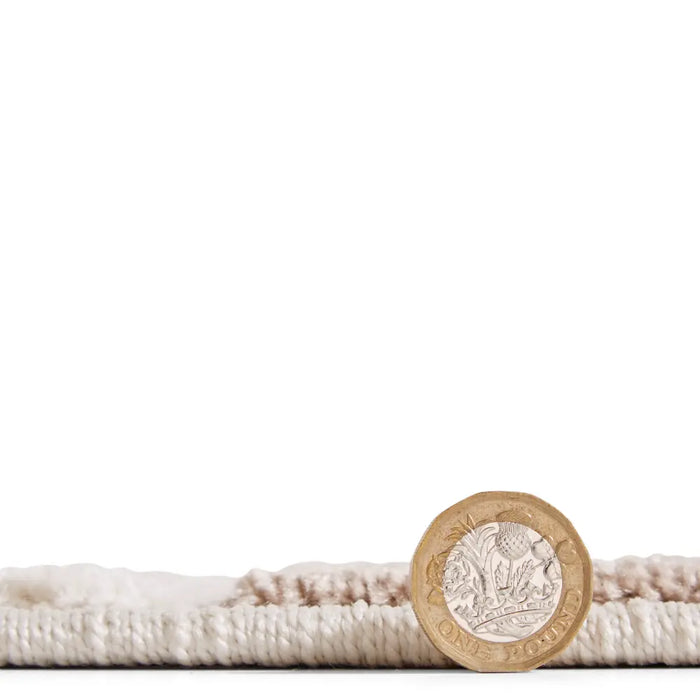 Catherine Lansfield Cove Stripe Modern Linear Rug Beige Rug ...