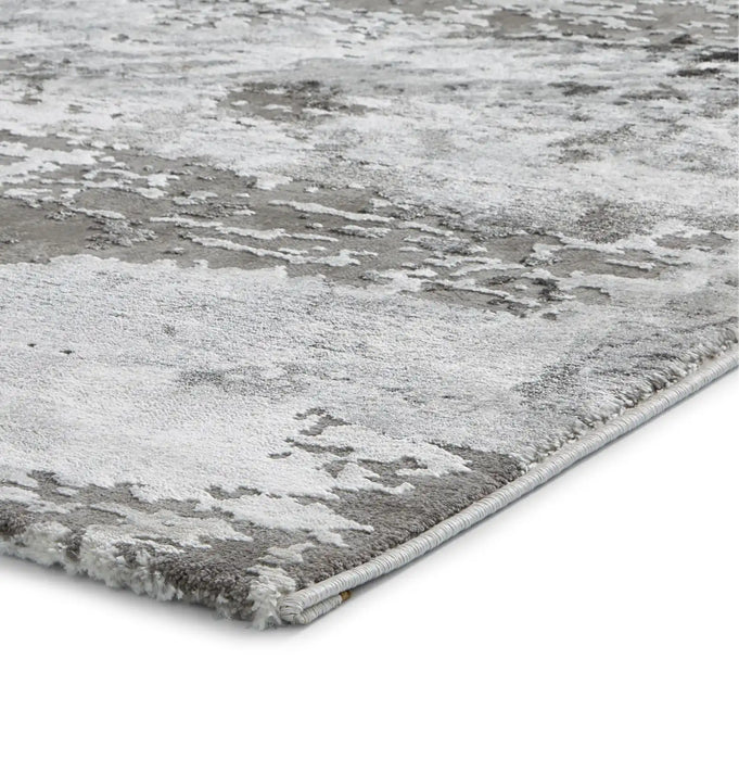 Think Rugs craft 19788 grey Grey Living Room Geometric Rug.