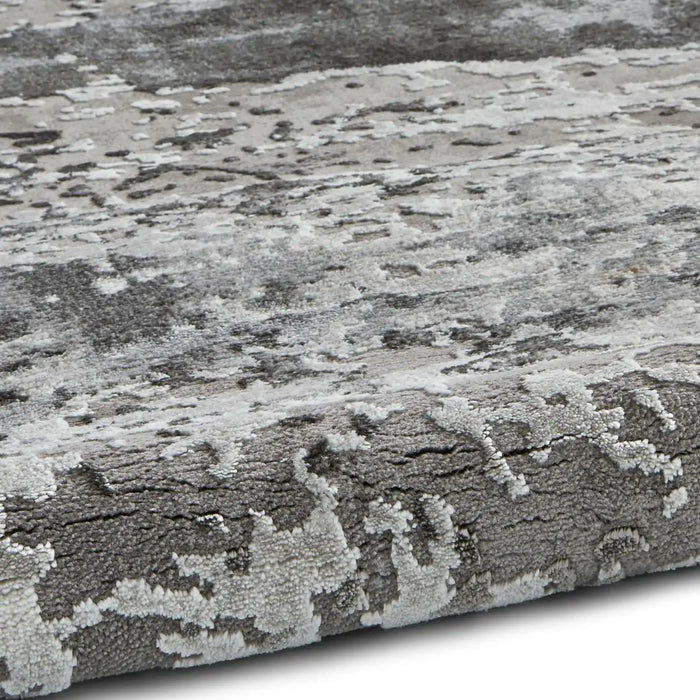 Think Rugs craft 19788 grey Grey Living Room Geometric Rug.