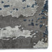 Think Rugs craft 19788 grey navy Blue, Grey Living Room Geometric Rug.