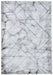 Think Rugs craft 23299 ivory silver Grey, Ivory Living Room Geometric Rug.