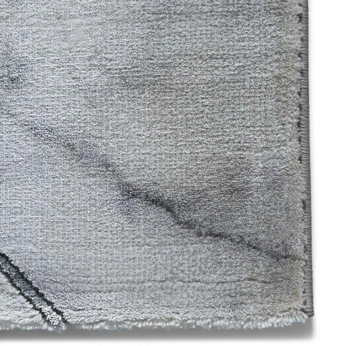 Think Rugs craft 23299 ivory silver Grey, Ivory Living Room Geometric Rug.