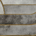 Think Rugs craft 23430 grey gold Grey, Yellow, Multicoloured Living Room Geometric Rug.