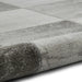 Think Rugs craft 23495 ivory silver Grey, Ivory Living Room Geometric Rug.