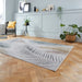 Think Rugs creation 50051 grey multi Grey, Multicoloured Living Room Floral Rug.