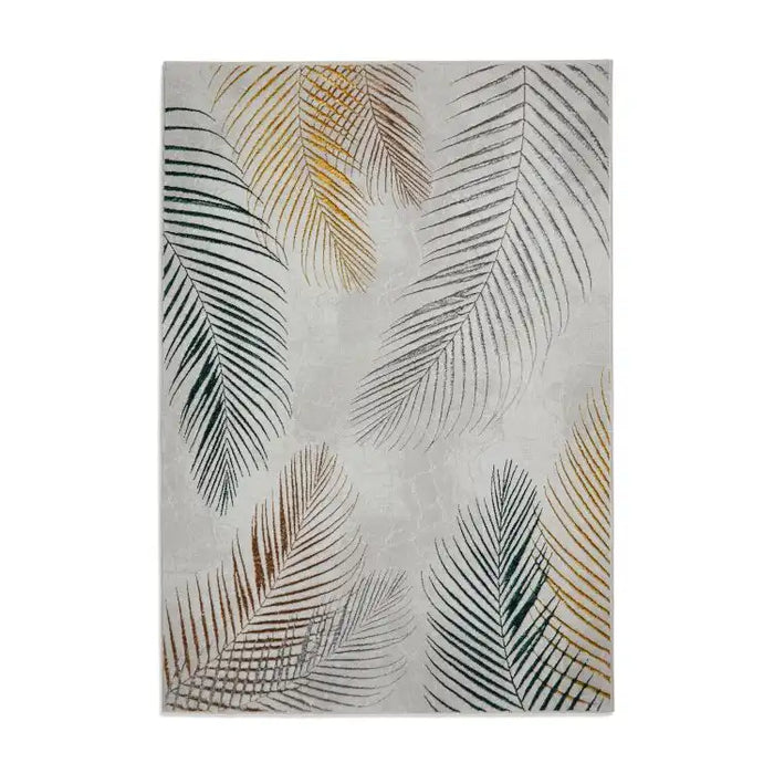 Think Rugs creation 50051 grey multi Grey, Multicoloured Living Room Floral Rug.