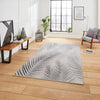 Think Rugs creation 50051 grey silver Grey Living Room Floral Rug.