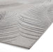 Think Rugs creation 50051 grey silver Grey Living Room Floral Rug.