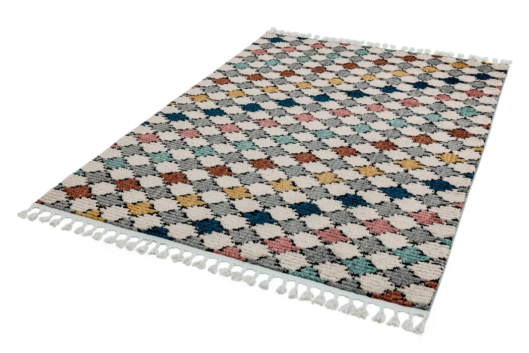 Asiatic cyrus cy05 farah Multicoloured Living Room  Rug.