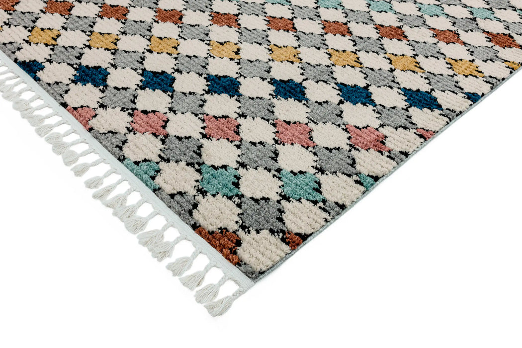 Asiatic cyrus cy05 farah Multicoloured Living Room  Rug.