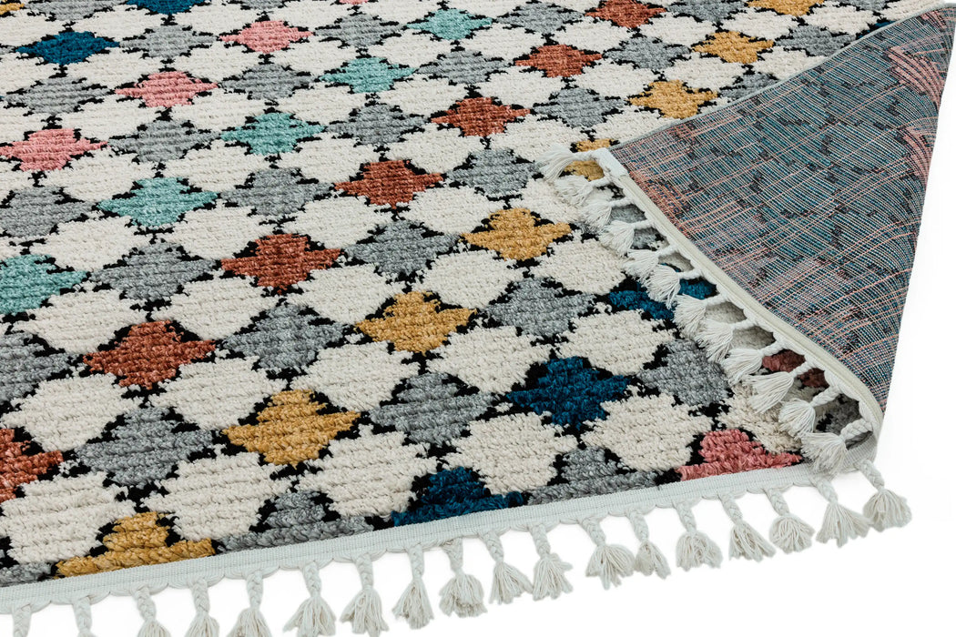 Asiatic cyrus cy05 farah Multicoloured Living Room  Rug.