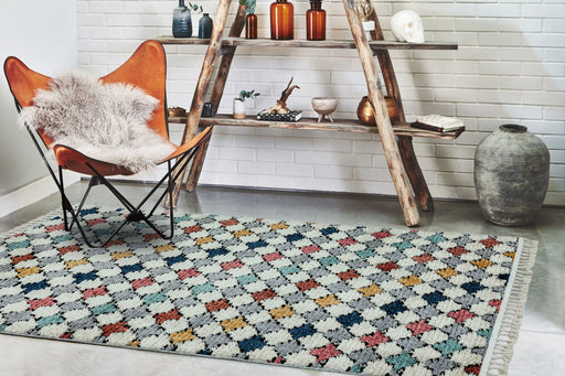 Asiatic cyrus cy05 farah Multicoloured Living Room  Rug.