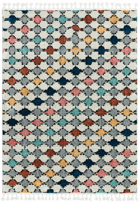 Asiatic cyrus cy05 farah Multicoloured Living Room  Rug.