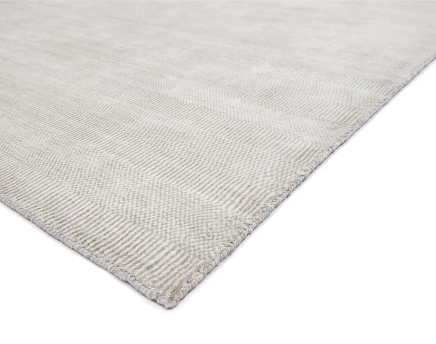 Asiatic darcy silver Grey Living Room Geometric Rug.