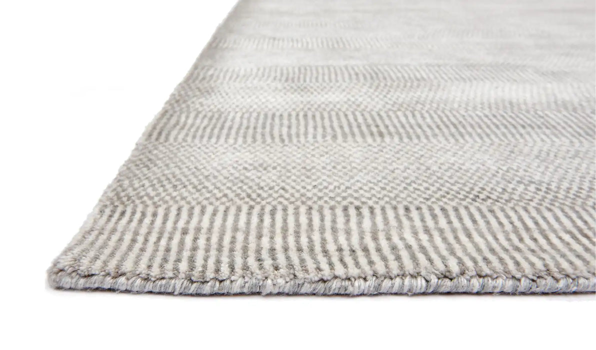 Asiatic darcy silver Grey Living Room Geometric Rug.