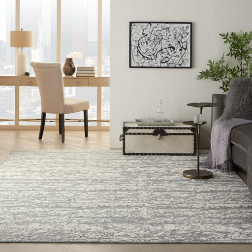 Nourison divine div09 sand storm  Living Room  Rug.