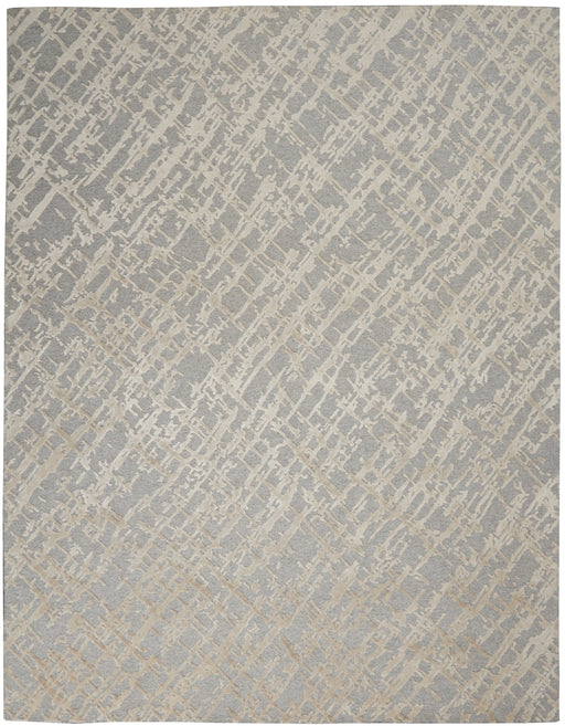 Nourison divine div10 sand storm Grey Living Room  Rug.
