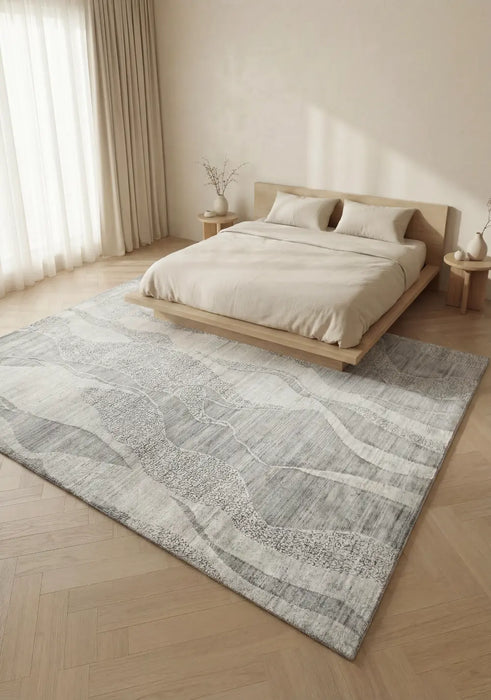 Dune DU 147 White Light Blue Rug
