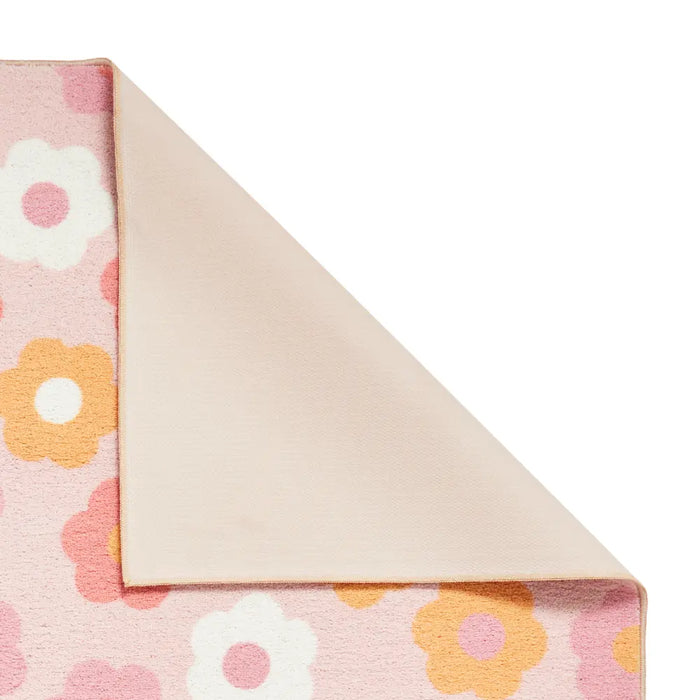 Catherine Lansfield Daisy Retro Pink - Washable