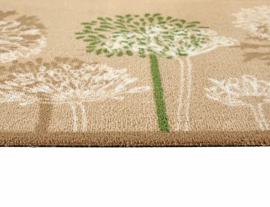 Hug Rug Washable Dandelions Multi Beige Rug — RugsDirect Online