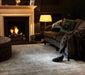 Asiatic darcy smoke Grey Living Room Geometric Rug.