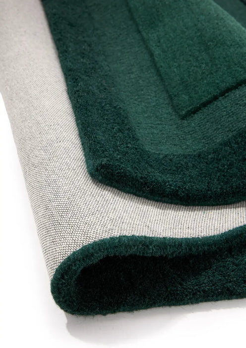 Stacked Border Dark Green