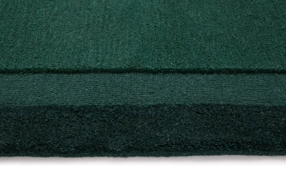 Stacked Border Dark Green