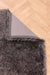 URCO dazzle urco charcoal Black Living Room Shaggy Rug.