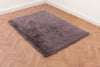 URCO dazzle urco grey Brown, Grey Living Room Shaggy Rug.
