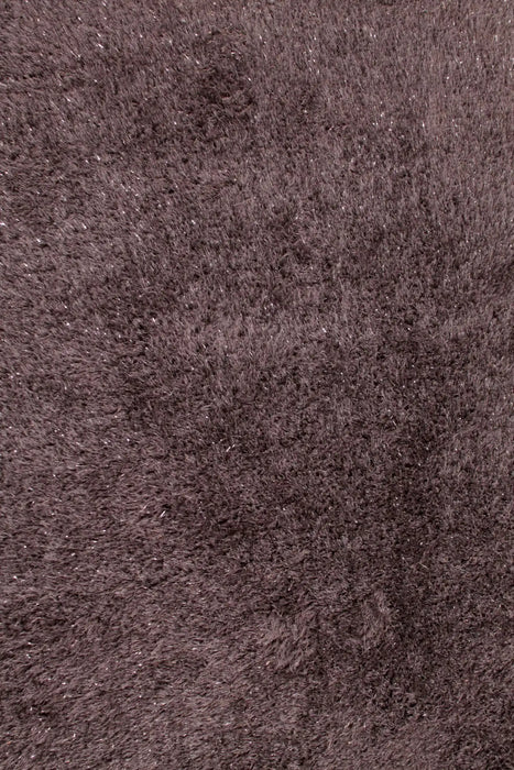 URCO dazzle urco grey Brown, Grey Living Room Shaggy Rug.