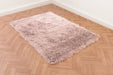 URCO dazzle urco natural Beige Living Room Shaggy Rug.