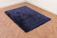 URCO dazzle urco navy Blue, Navy Living Room Shaggy Rug.
