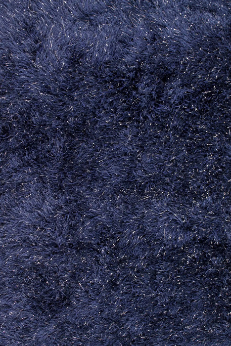 URCO dazzle urco navy Blue, Navy Living Room Shaggy Rug.