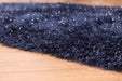 URCO dazzle urco navy Blue, Navy Living Room Shaggy Rug.