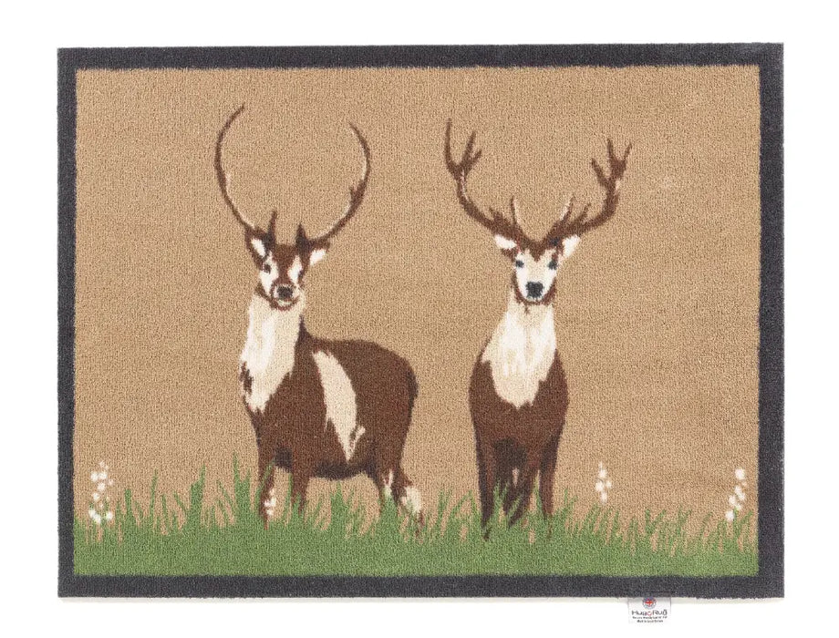 Patterned Hug Rug Deer 1