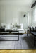 Agnella diamond wool bervely light grey Grey Living Room Moroccan Rug.