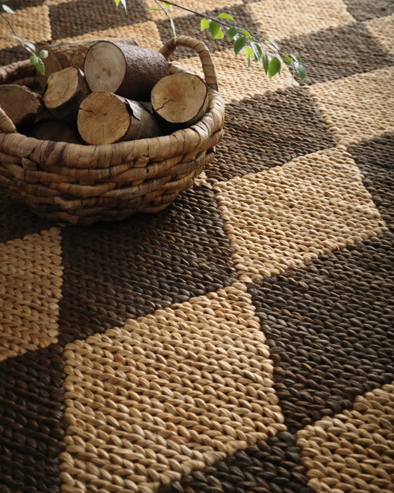 Jute Diamond Chocolate