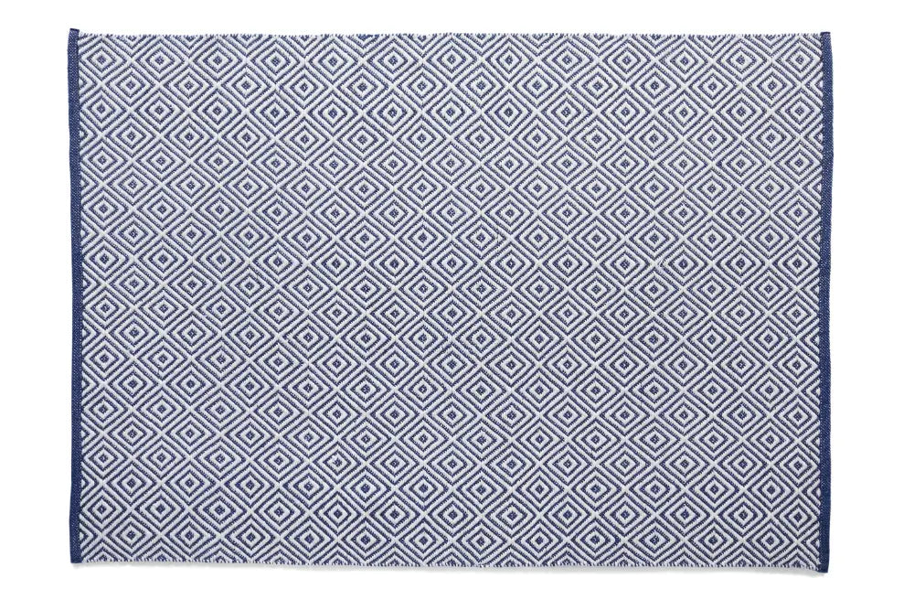 Hug Woven Diamond Navy Rug