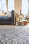Hug Woven Diamond Navy Rug