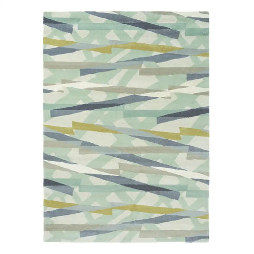 Harlequin harlequin diffinity topaz 14006 Multicoloured Living Room Wool Rug.