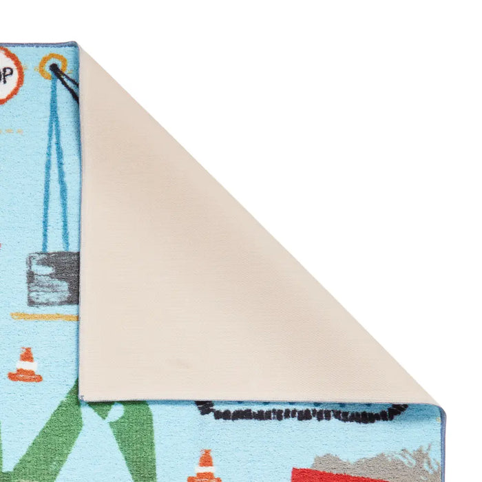Catherine Lansfield Construction Blue - Washable