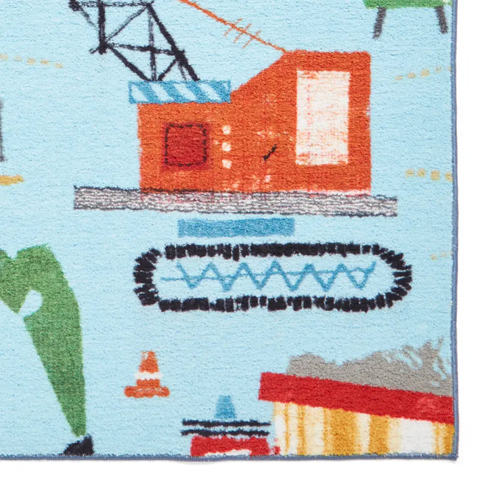 Catherine Lansfield Construction Blue - Washable