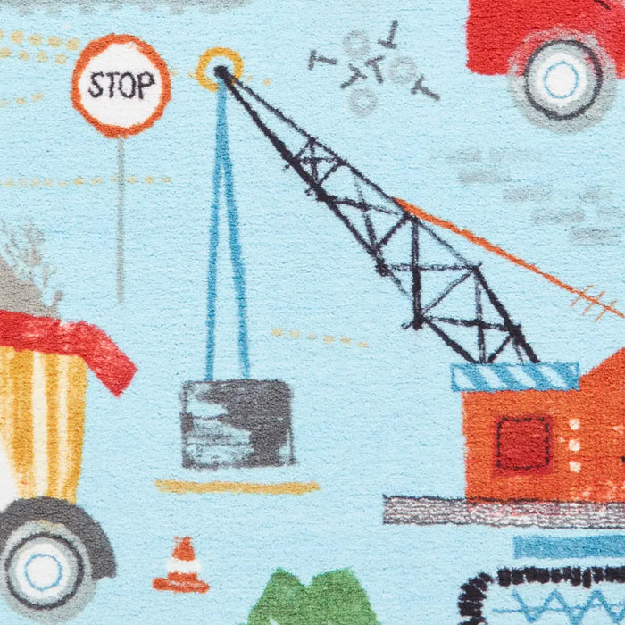 Catherine Lansfield Construction Blue - Washable