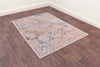 Prestige dimensions 496 rose Multicoloured, Pink Living Room Geometric Rug.