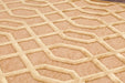Prestige dimensions 625 gold Yellow Living Room Geometric Rug.