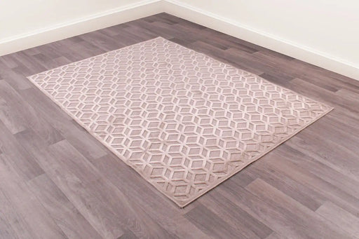 Prestige dimensions 825 beige Beige Living Room Geometric Rug.