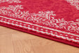 Rug Style traditional poly douglas red Red Living Room Moroccan Rug.