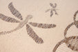 Rug Style terrace outdoor dragonfly natural Ivory Living Room Geometric Rug.