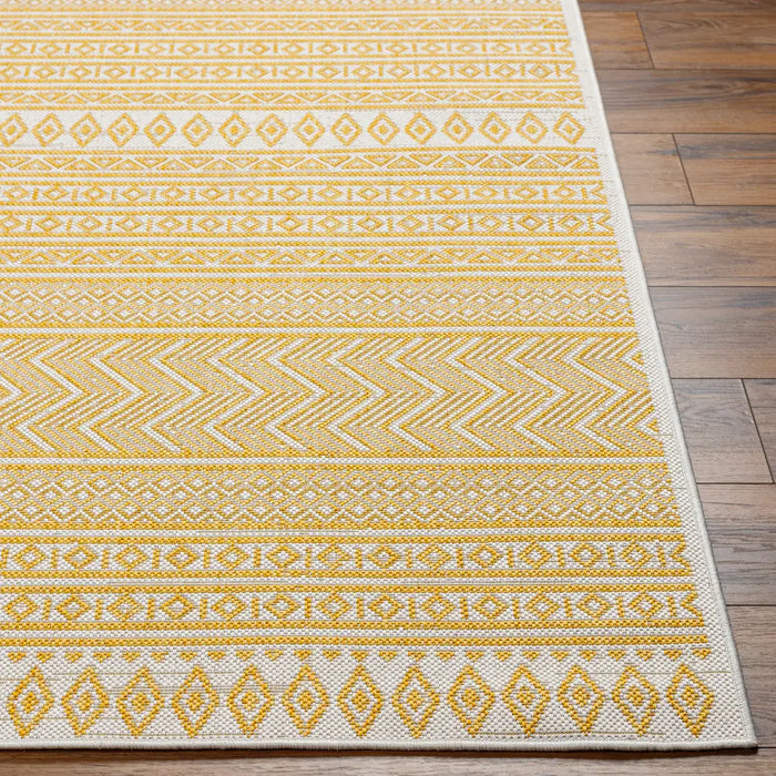 MIMI In- & Outdoor Global Saffron/Beige Rug